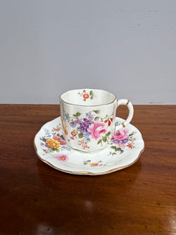 Royal Crown Derby "Derby Possies" Coffee Cup & Saucer | Antique & Vintage | Moonee Ponds Antiques | Australia Wide Delivery