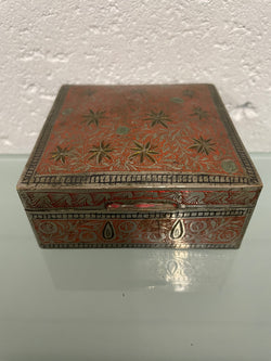 Vintage Silver Plated & Engraved Trinket Box | Antique & Vintage | Moonee Ponds Antiques | Australia Wide Delivery