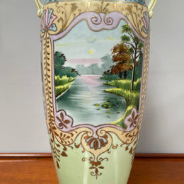 Hand Painted Japanese Vase