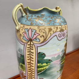 Hand Painted Japanese Vase