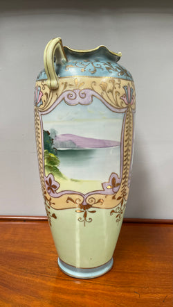 Hand Painted Japanese Vase | Antique & Vintage | Moonee Ponds Antiques | Australia Wide Delivery