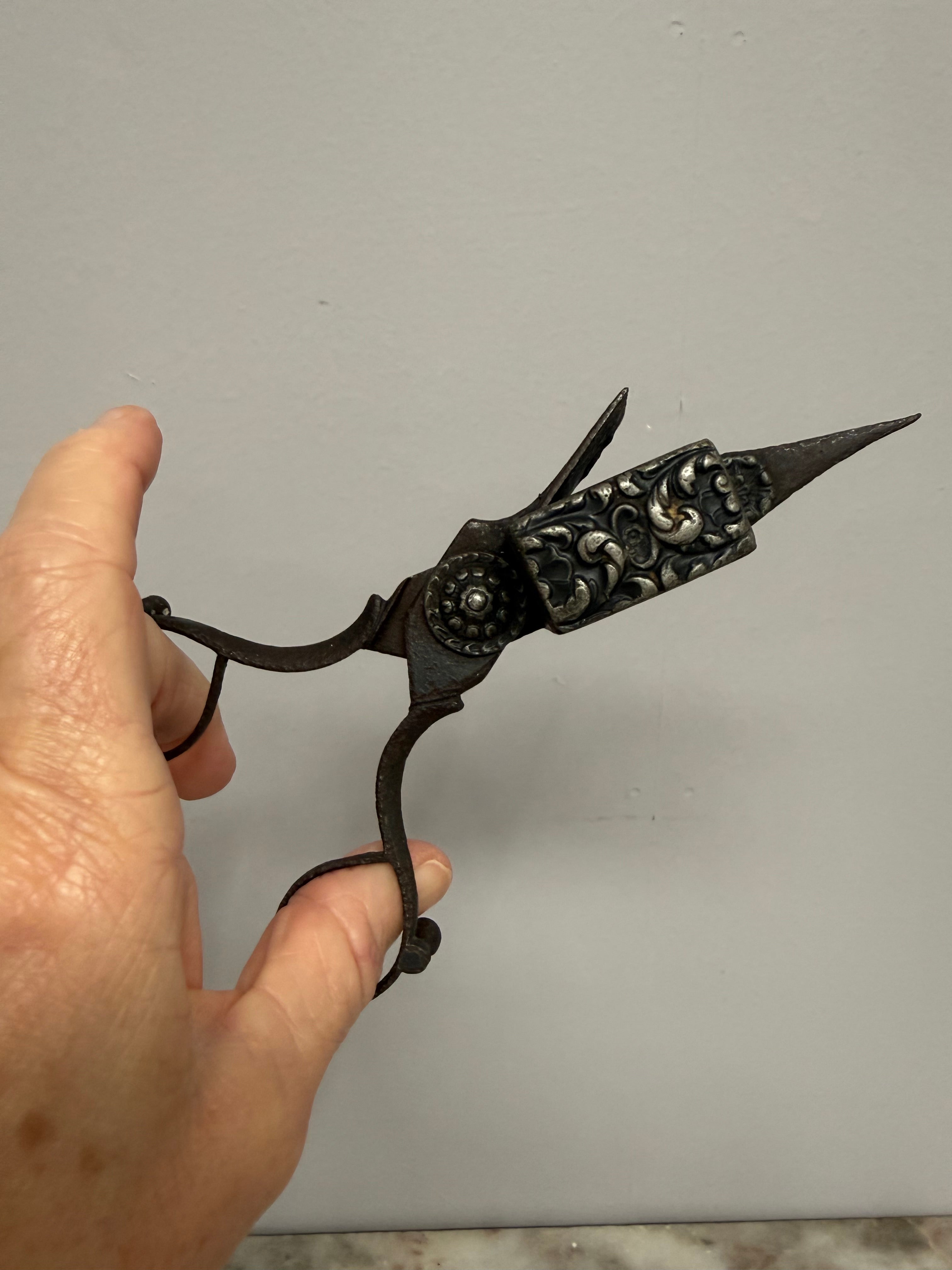 Antique 19th Century Candle Snuffer & Trimmer