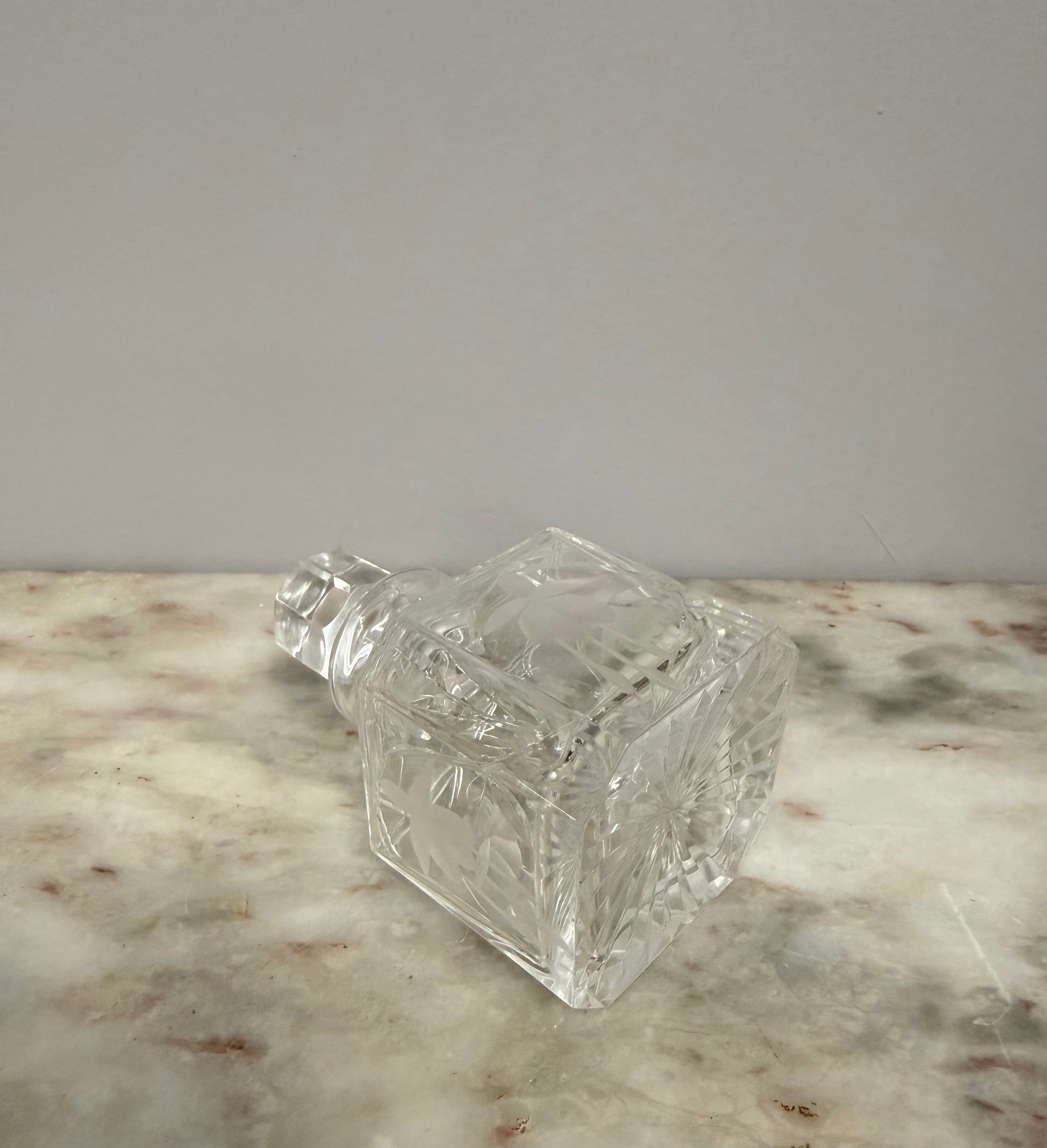 Vintage Crystal Perfume Bottle