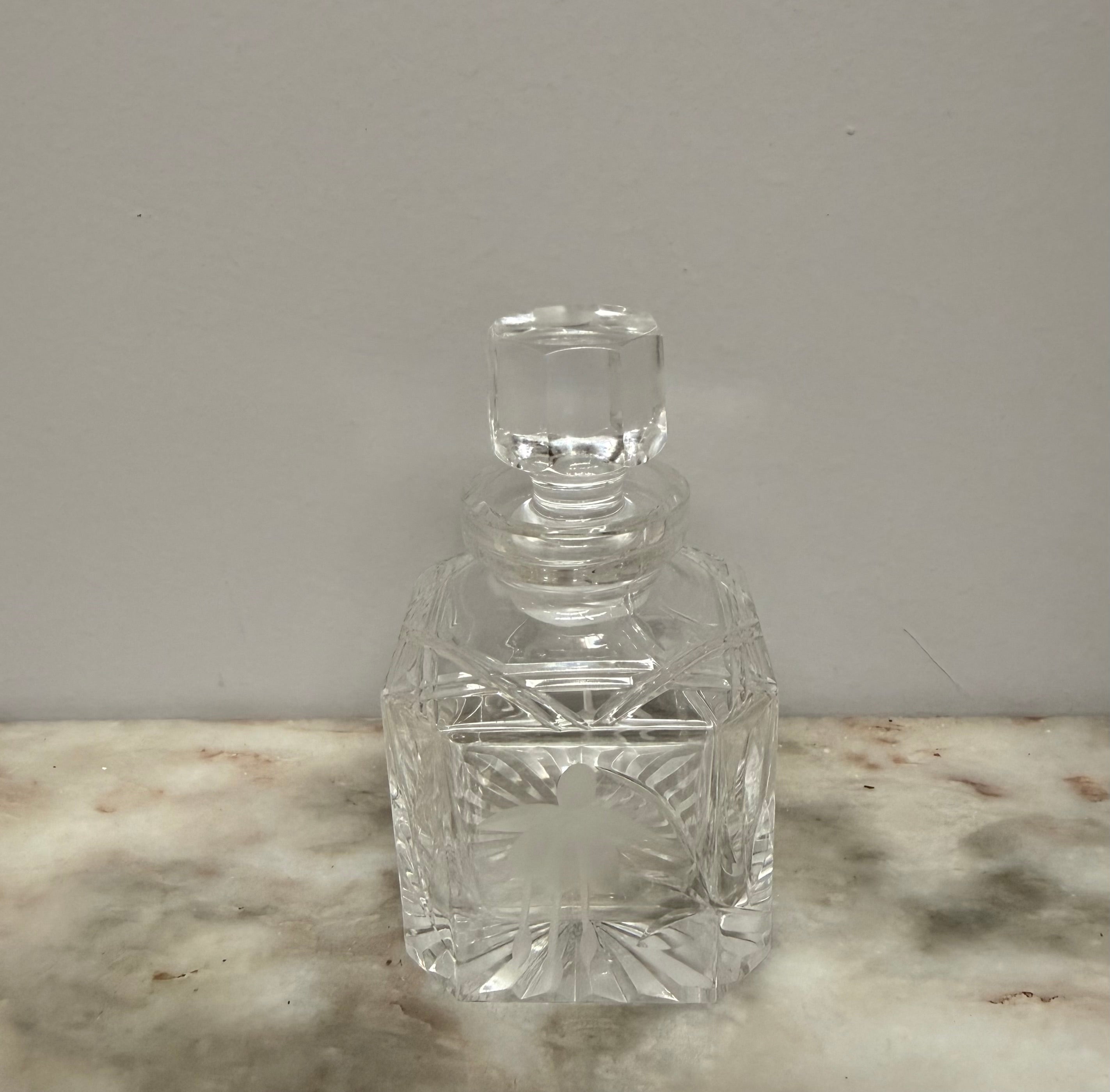 Vintage Crystal Perfume Bottle