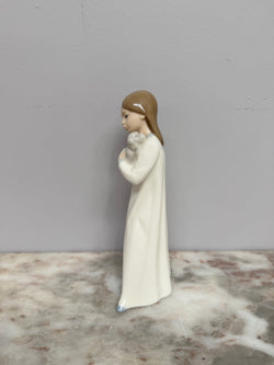 Vintage Lady & Puppy Nao Figurine | Antique & Vintage | Moonee Ponds Antiques | Australia Wide Delivery