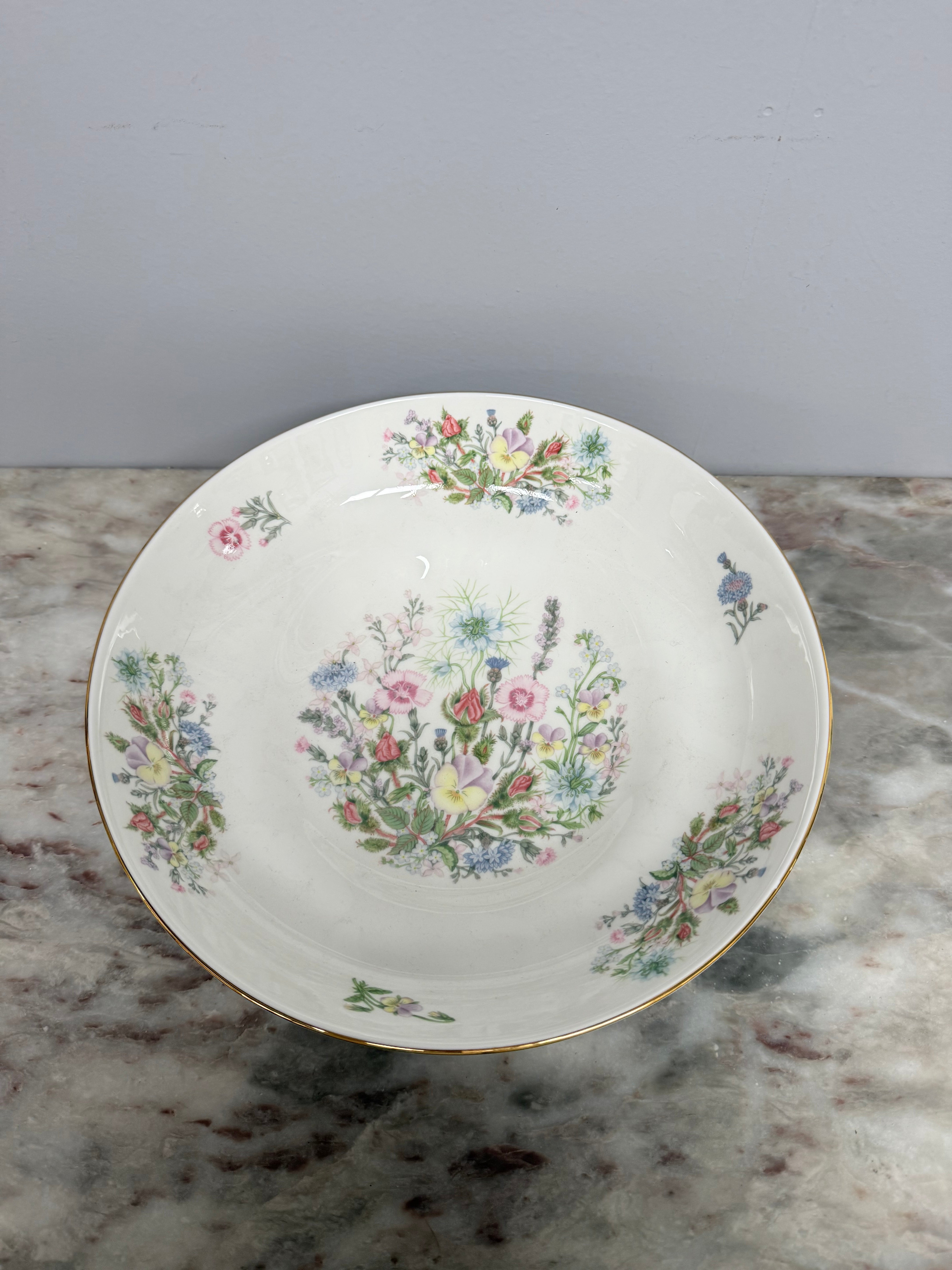 Aynsley Royal Wild Tudor Large Bowl