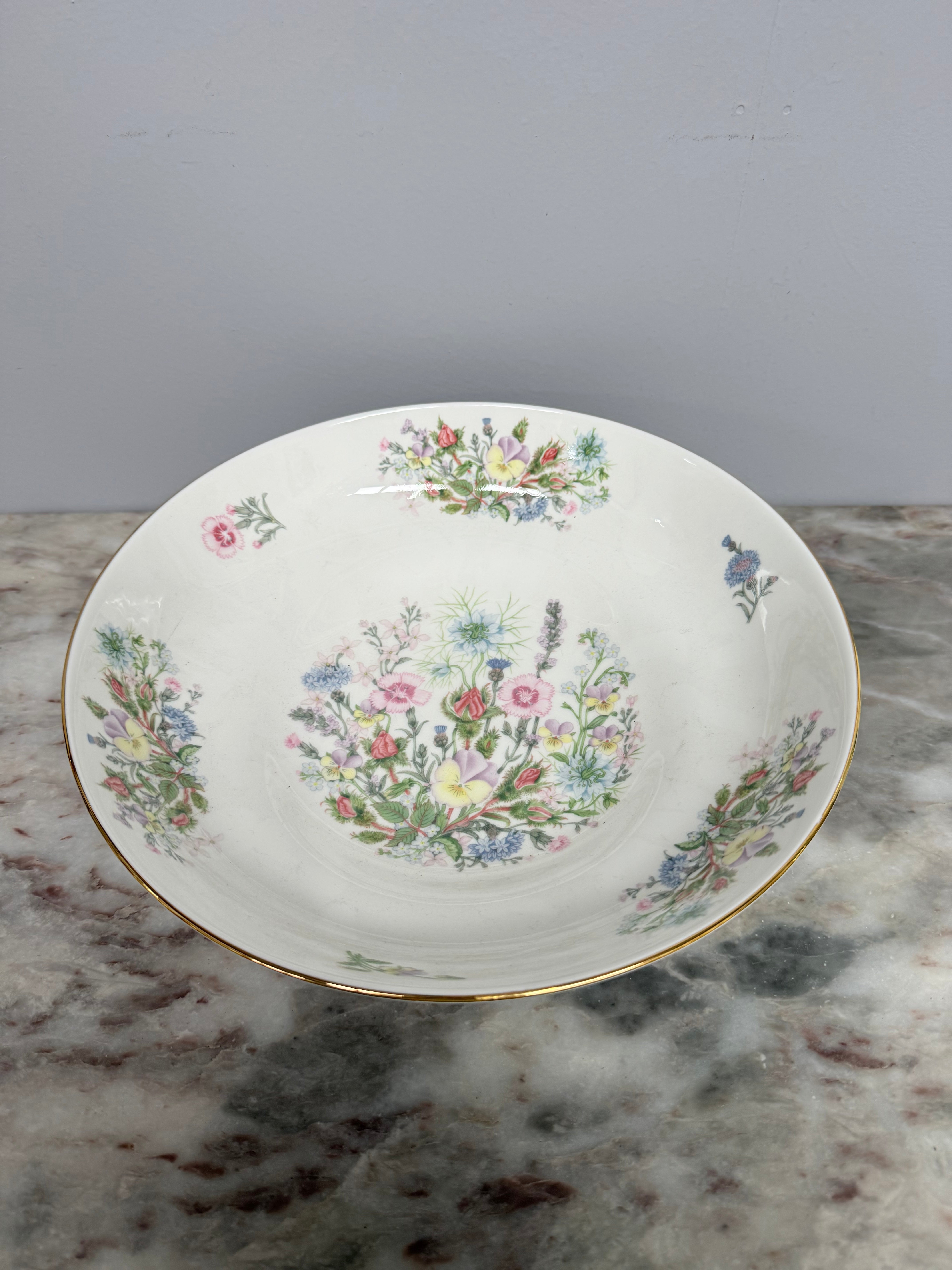 Aynsley Royal Wild Tudor Large Bowl