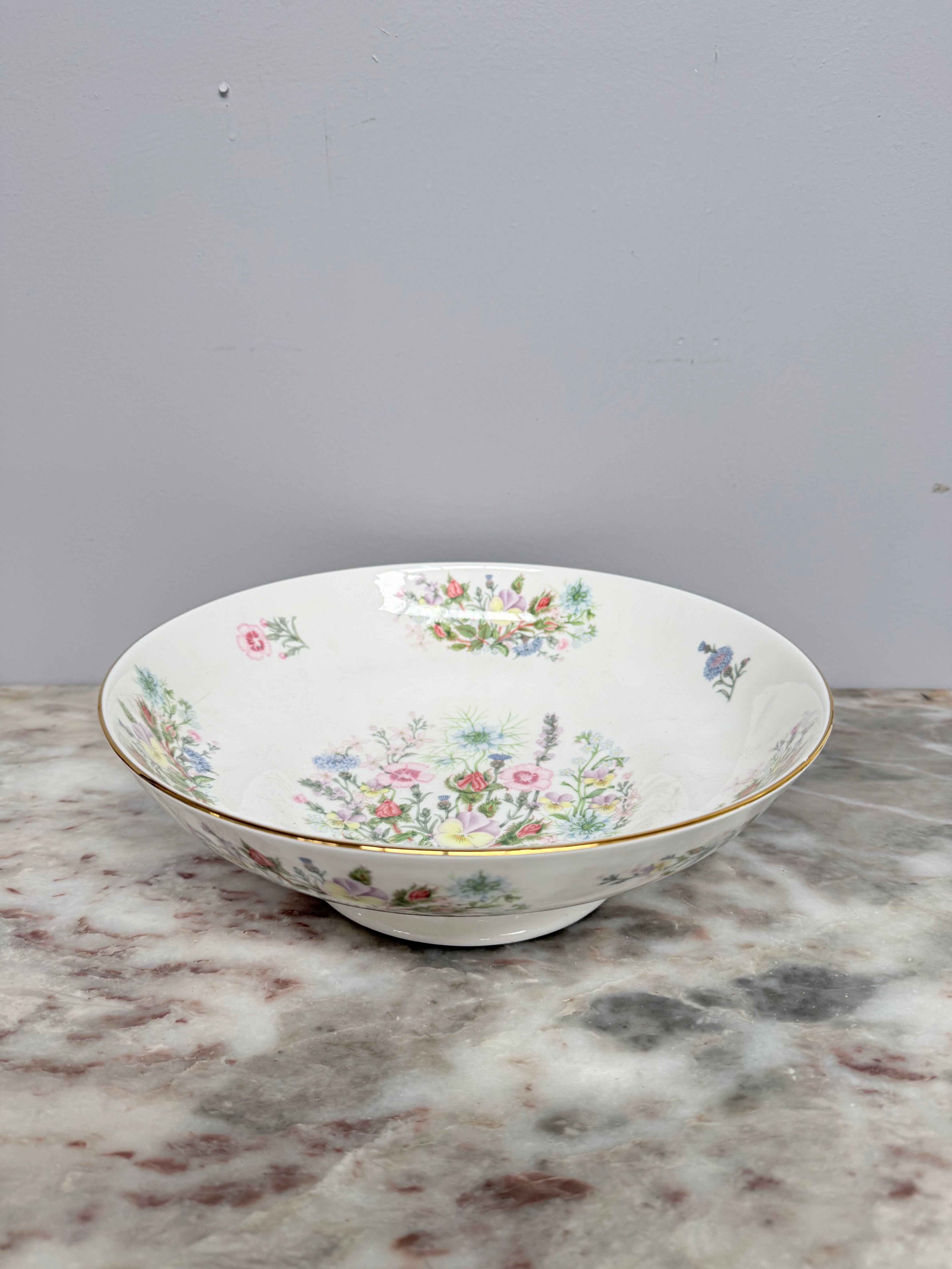 Aynsley Royal Wild Tudor Large Bowl
