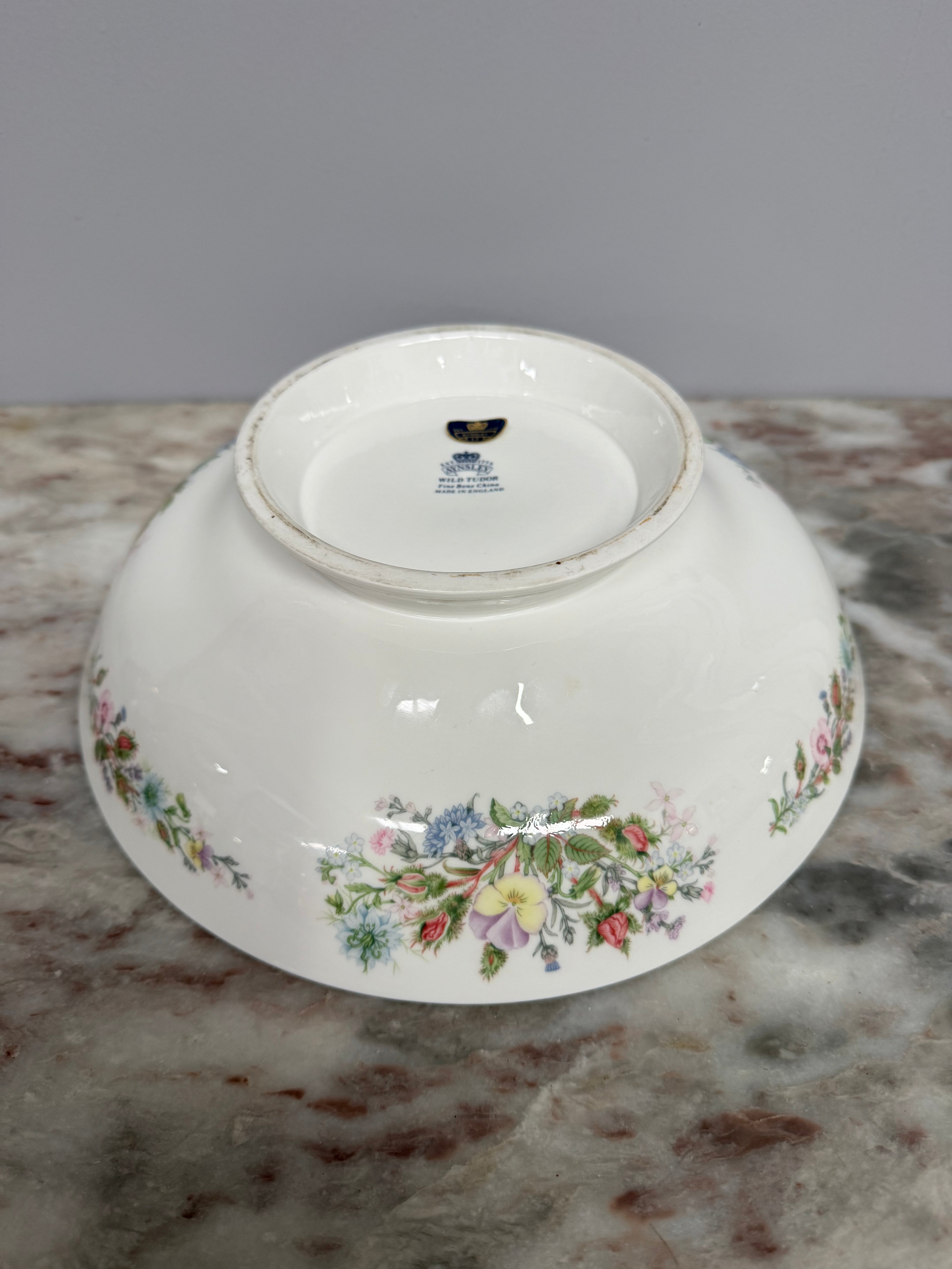 Aynsley Royal Wild Tudor Large Bowl