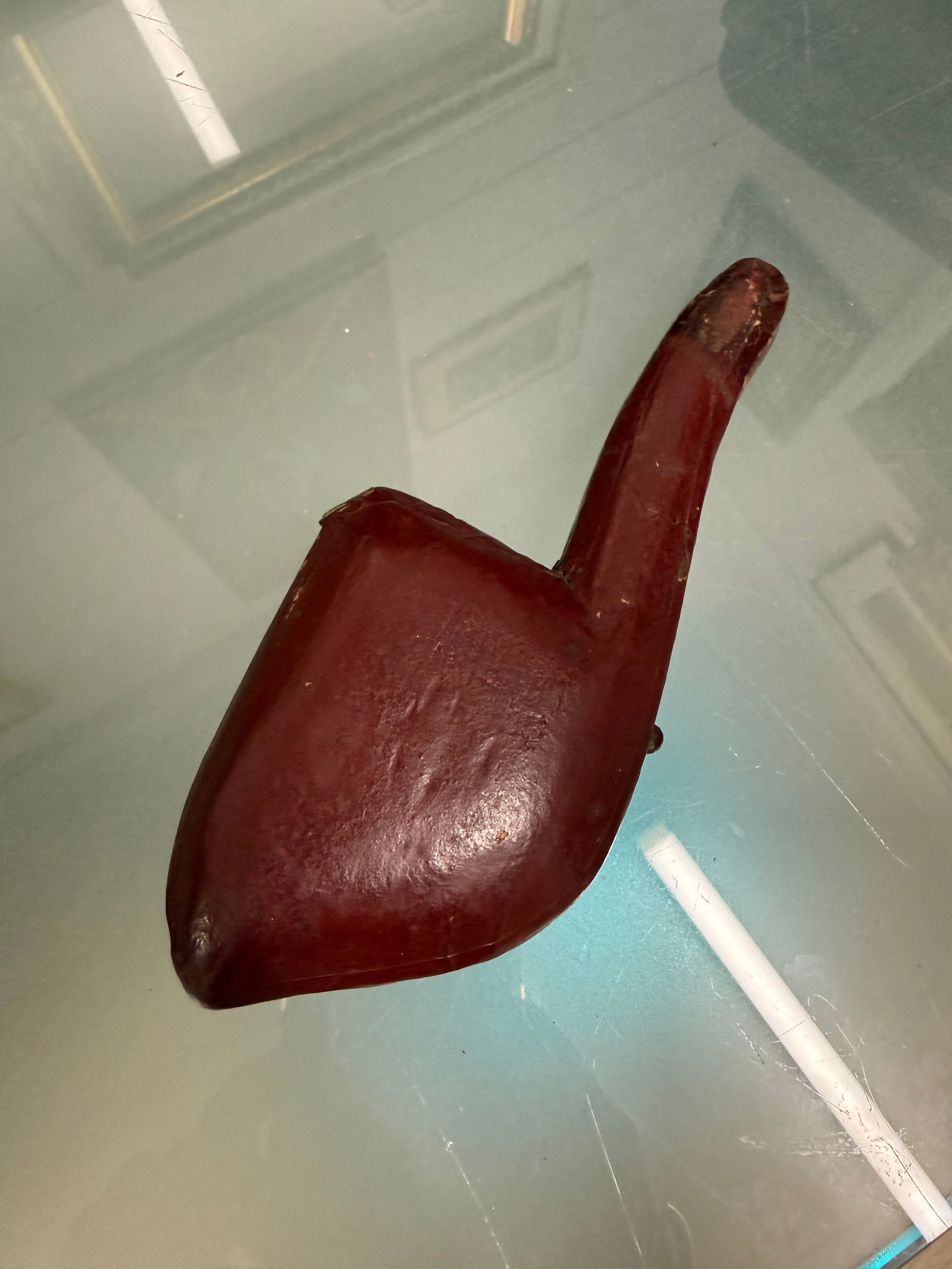 Antique Meerschaum Pipe In Original Case