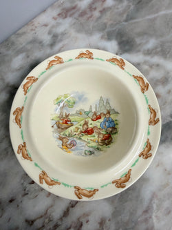 Vintage Royal Doulton Bunnykins Bowl 'Picnic' | Antique & Vintage | Moonee Ponds Antiques | Australia Wide Delivery