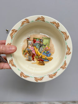 Vintage Royal Doulton Bunnykins Bowl 'Dress Ups' | Antique & Vintage | Moonee Ponds Antiques | Australia Wide Delivery