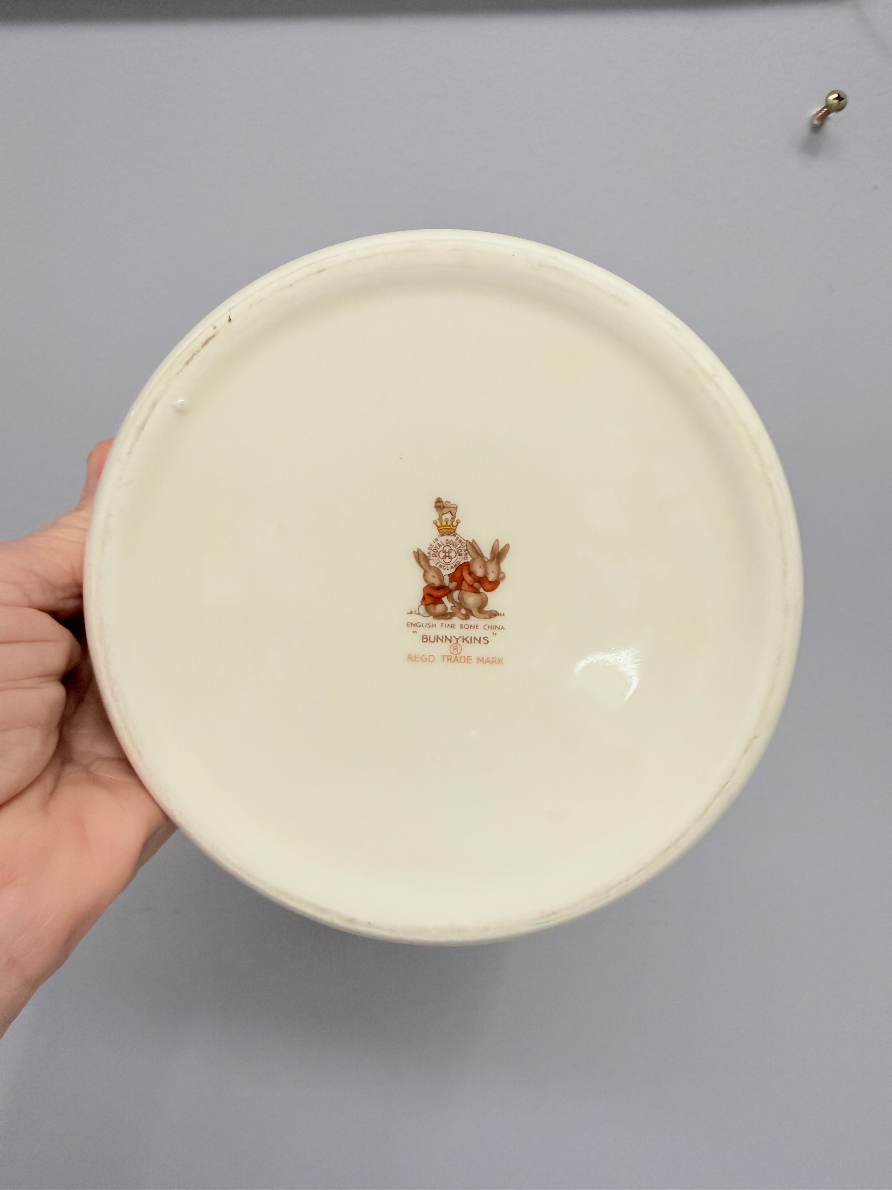 Vintage Royal Doulton Bunnykins Bowl 'Dress Ups' | Antique & Vintage | Moonee Ponds Antiques | Australia Wide