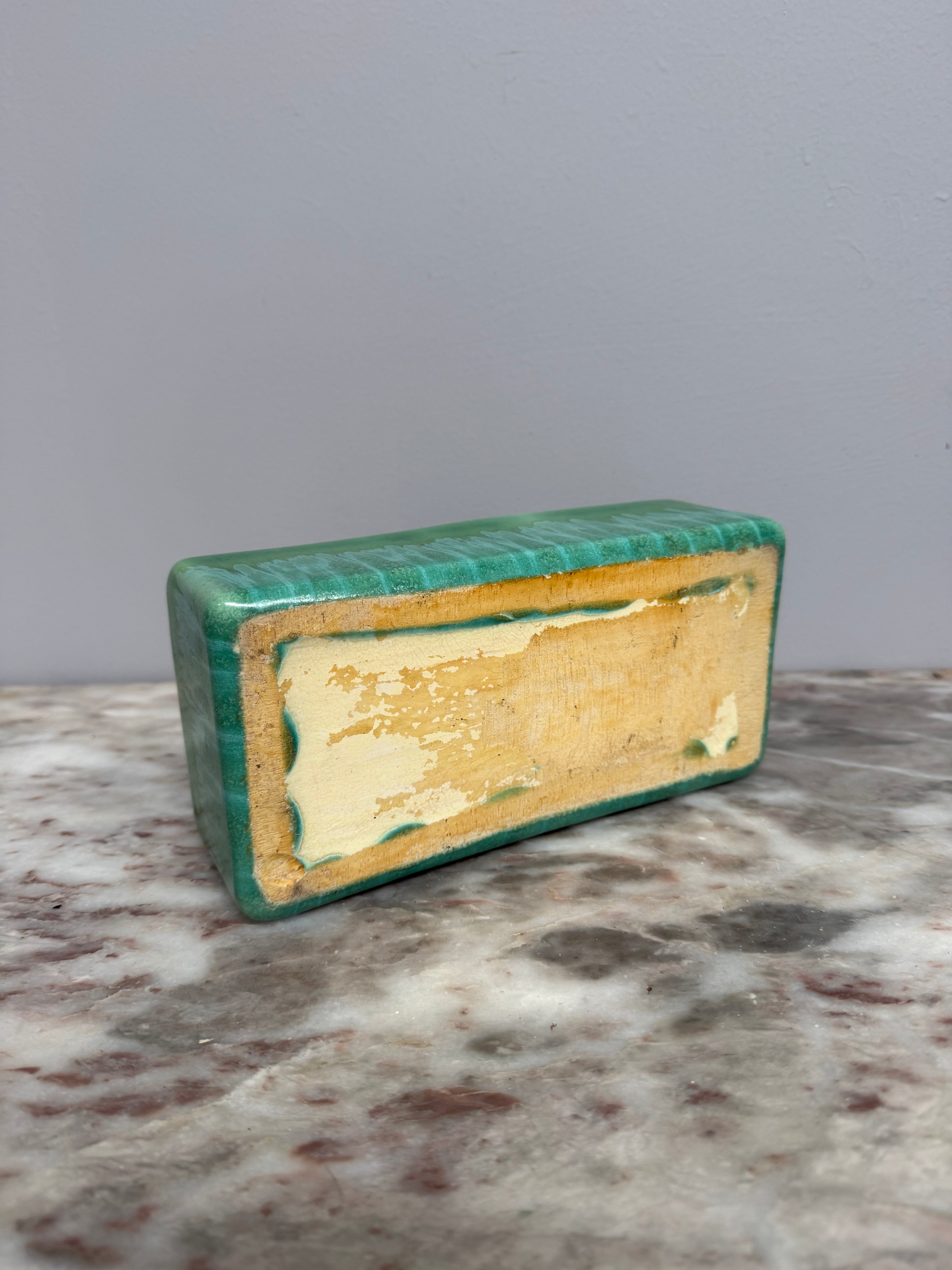 Vintage Australian Pottery Trough Vase | Antique & Vintage | Moonee Ponds Antiques | Australia Wide Delivery