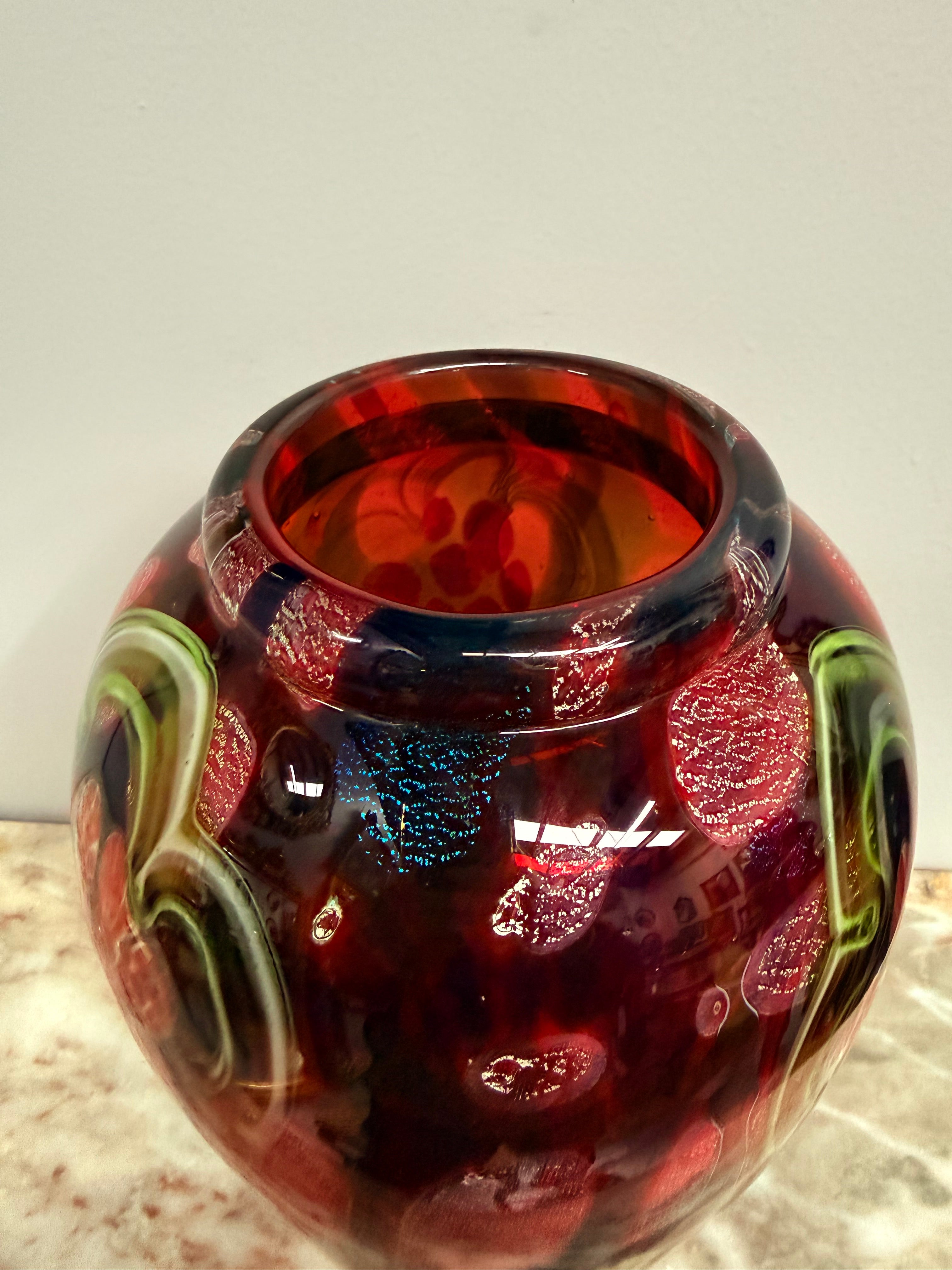 Vintage Art Glass Italian Vase | Antique & Vintage | Moonee Ponds Antiques | Australia Wide Delivery