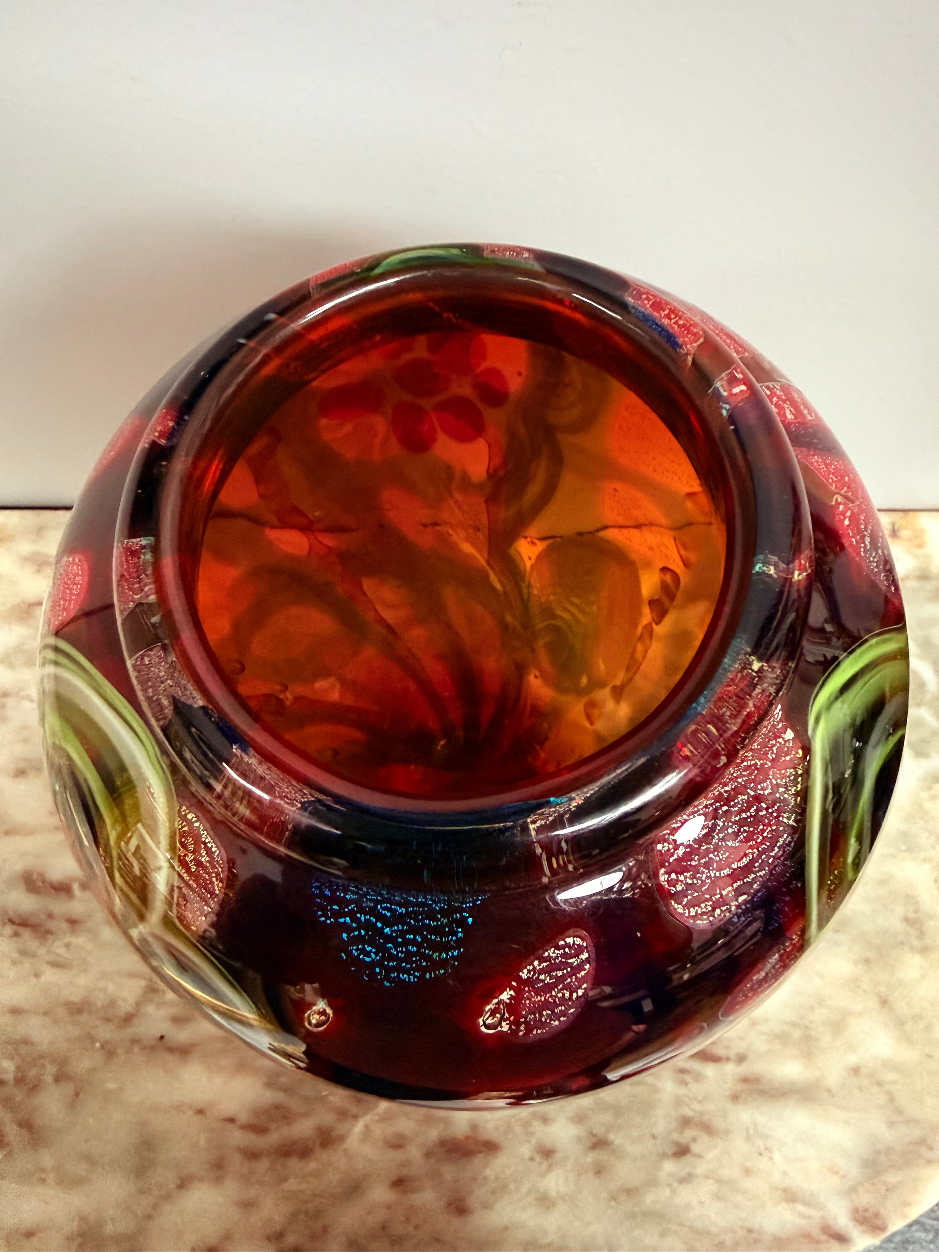 Vintage Art Glass Italian Vase | Antique & Vintage | Moonee Ponds Antiques | Australia Wide Delivery