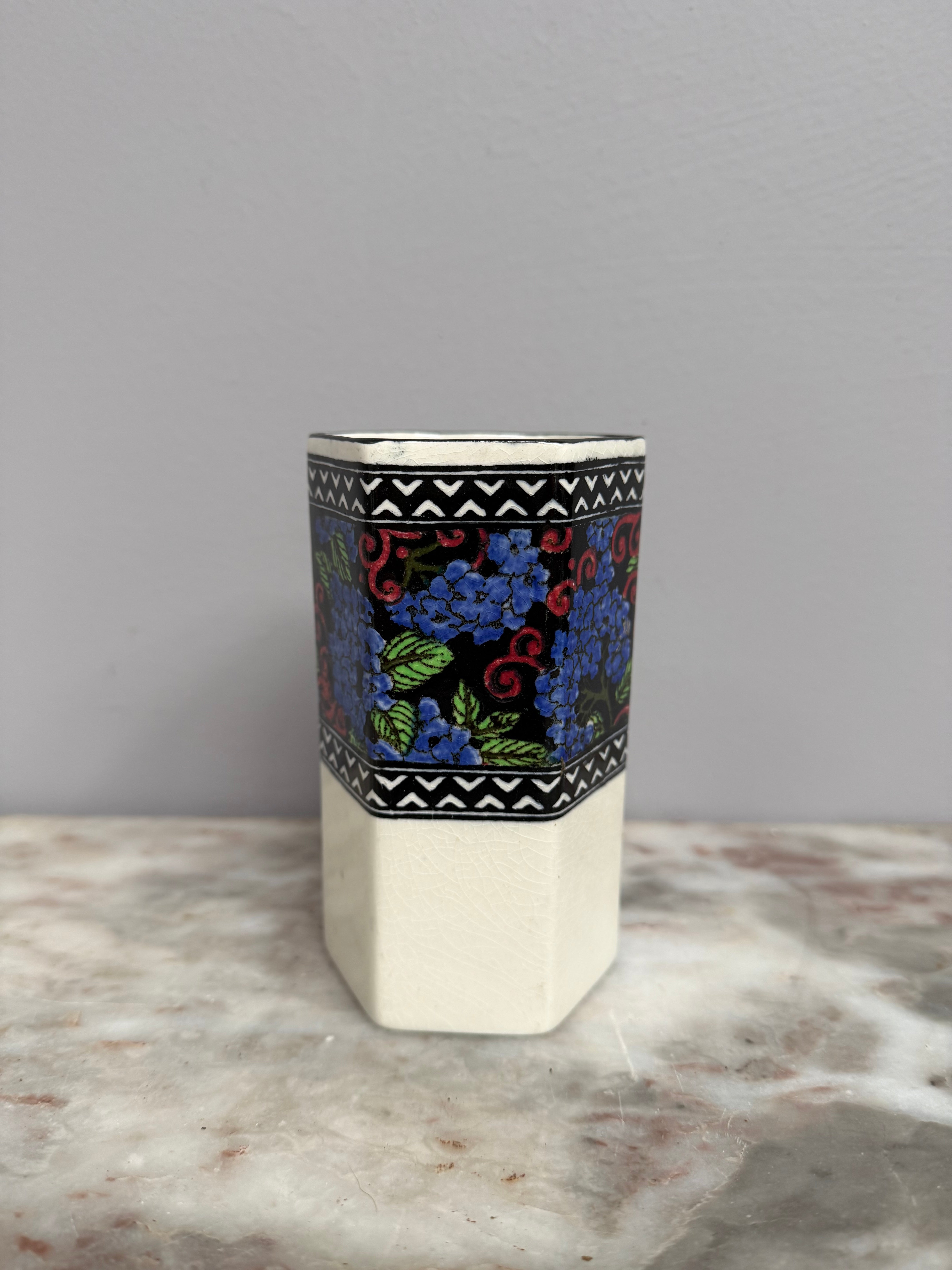 Vintage Hydrangea Royal Doulton Vase D4361 | Antique & Vintage | Moonee Ponds Antiques | Australia Wide Delivery