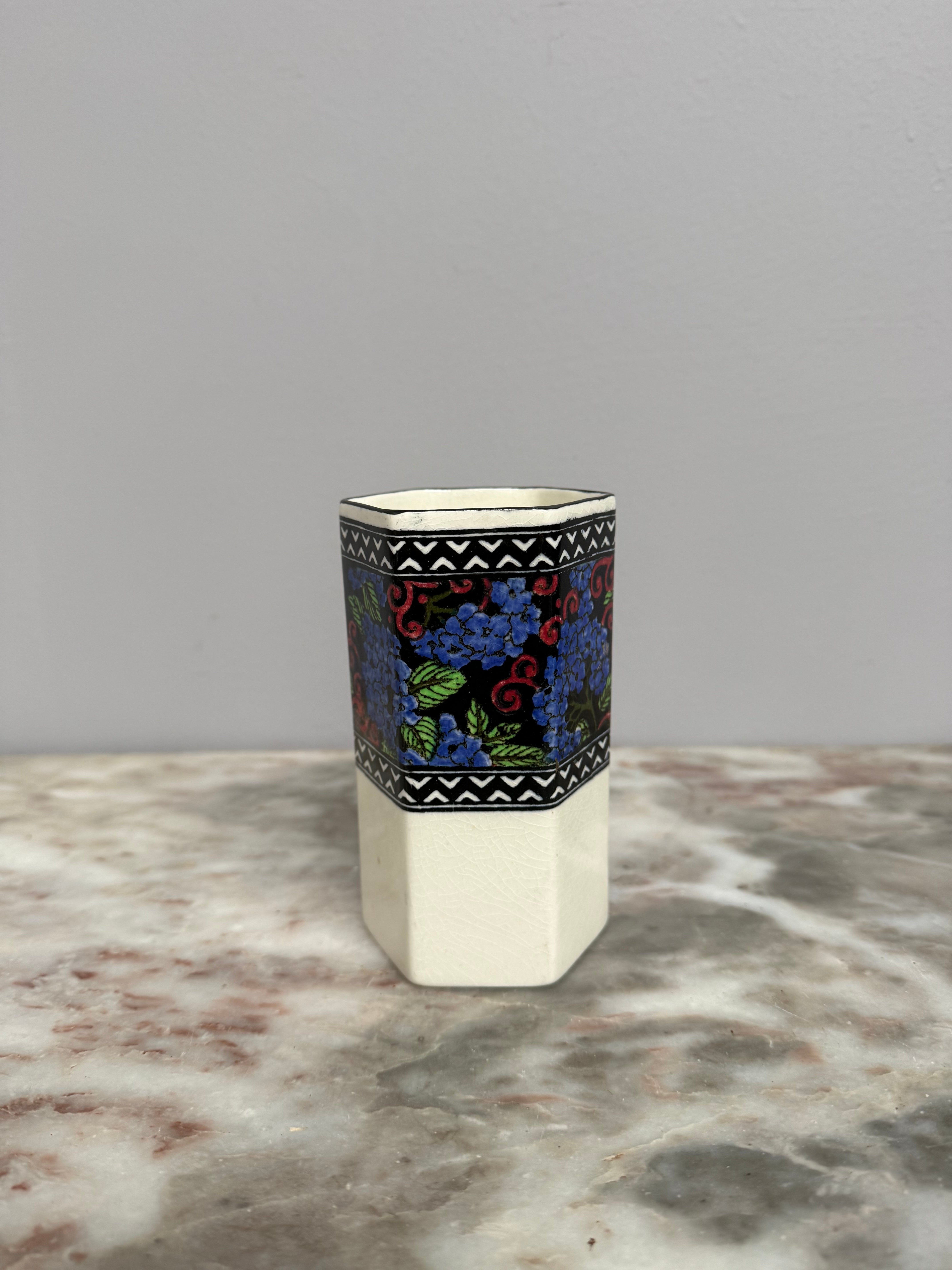 Vintage Hydrangea Royal Doulton Vase D4361 | Antique & Vintage | Moonee Ponds Antiques | Australia Wide Delivery