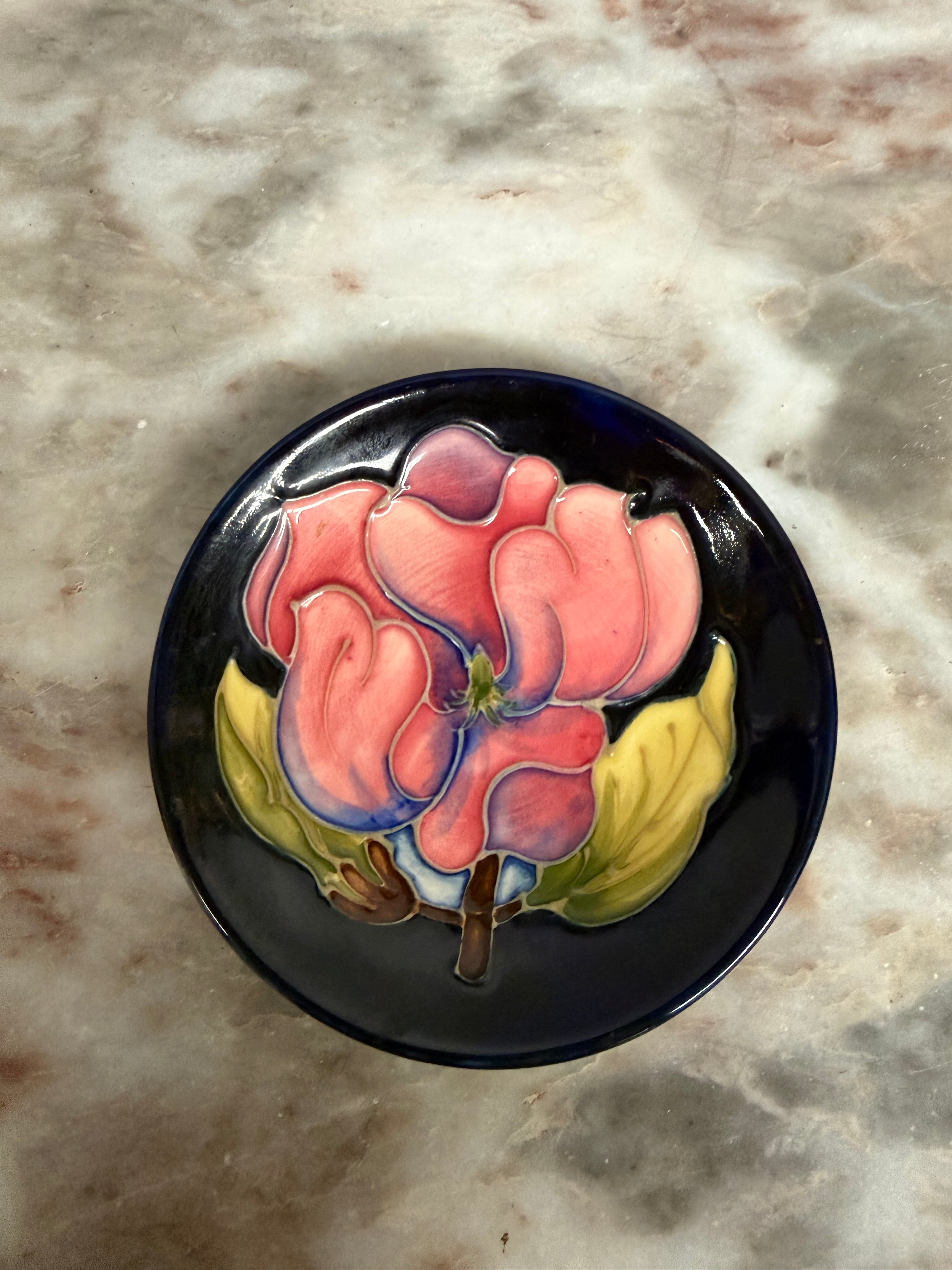 Vintage Moorcroft Magnolia Dish | Antique & Vintage | Moonee Ponds Antiques | Australia Wide Delivery