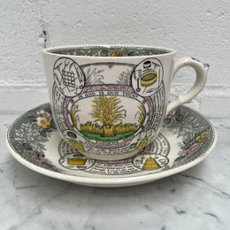 Large "Adams" Farmers Cup & Saucer