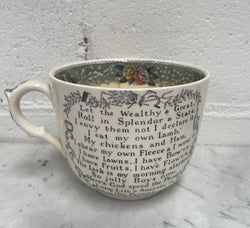 Large "Adams" Farmers Cup & Saucer | Antique & Vintage | Moonee Ponds Antiques | Australia Wide Delivery
