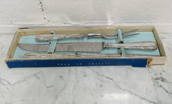 Vintage Boxed Rodd Silver Plate Carving Set | Antique & Vintage | Moonee Ponds Antiques | Australia Wide Delivery
