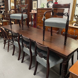 Set Of Eight Mahogany Georgian Dining Chairs