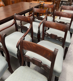 Set Of Eight Mahogany Georgian Dining Chairs | Antique & Vintage | Moonee Ponds Antiques | Australia Wide Delivery