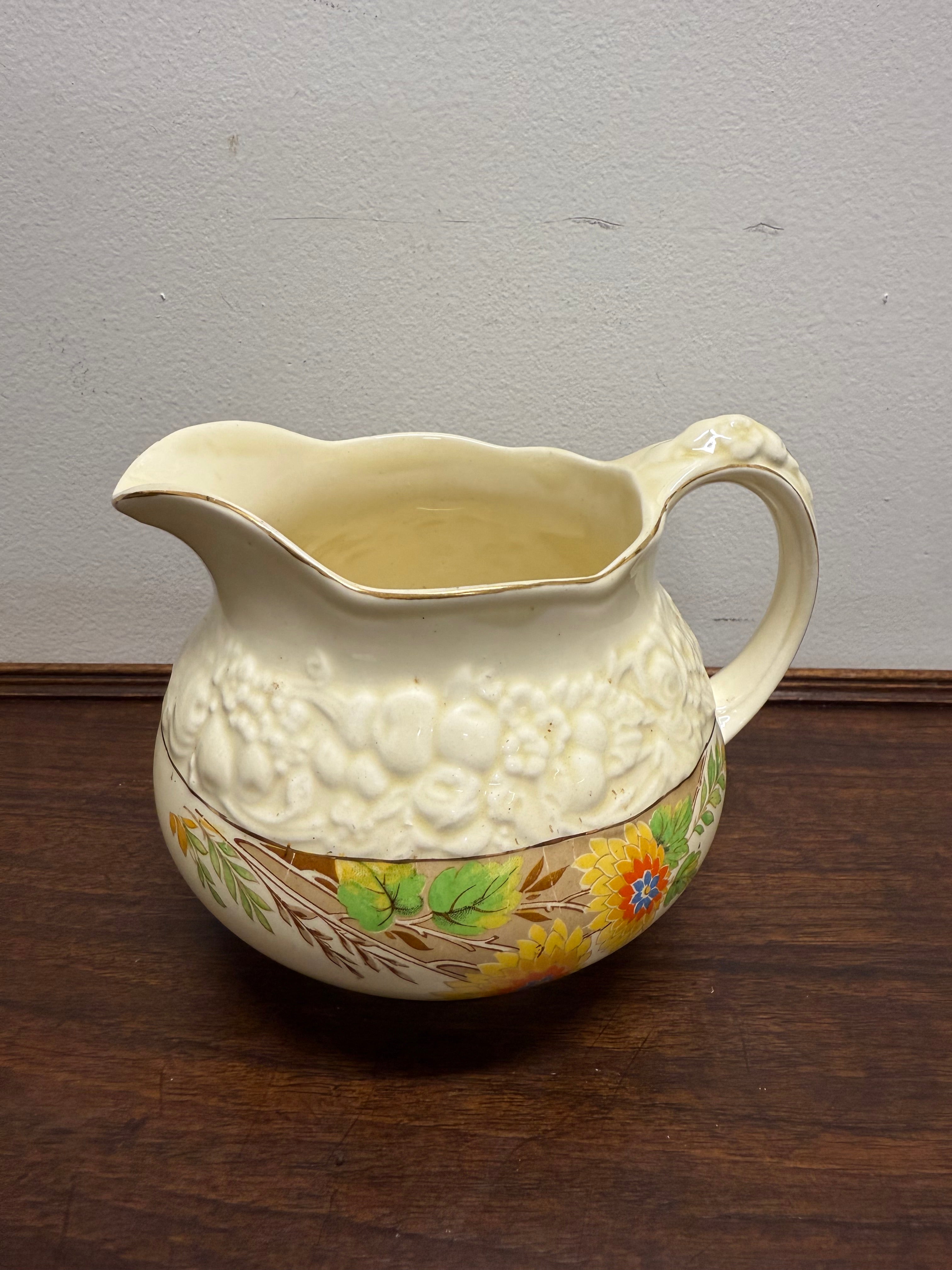 Vintage Crown Ducal Jug | Antique & Vintage | Moonee Ponds Antiques | Australia Wide Delivery
