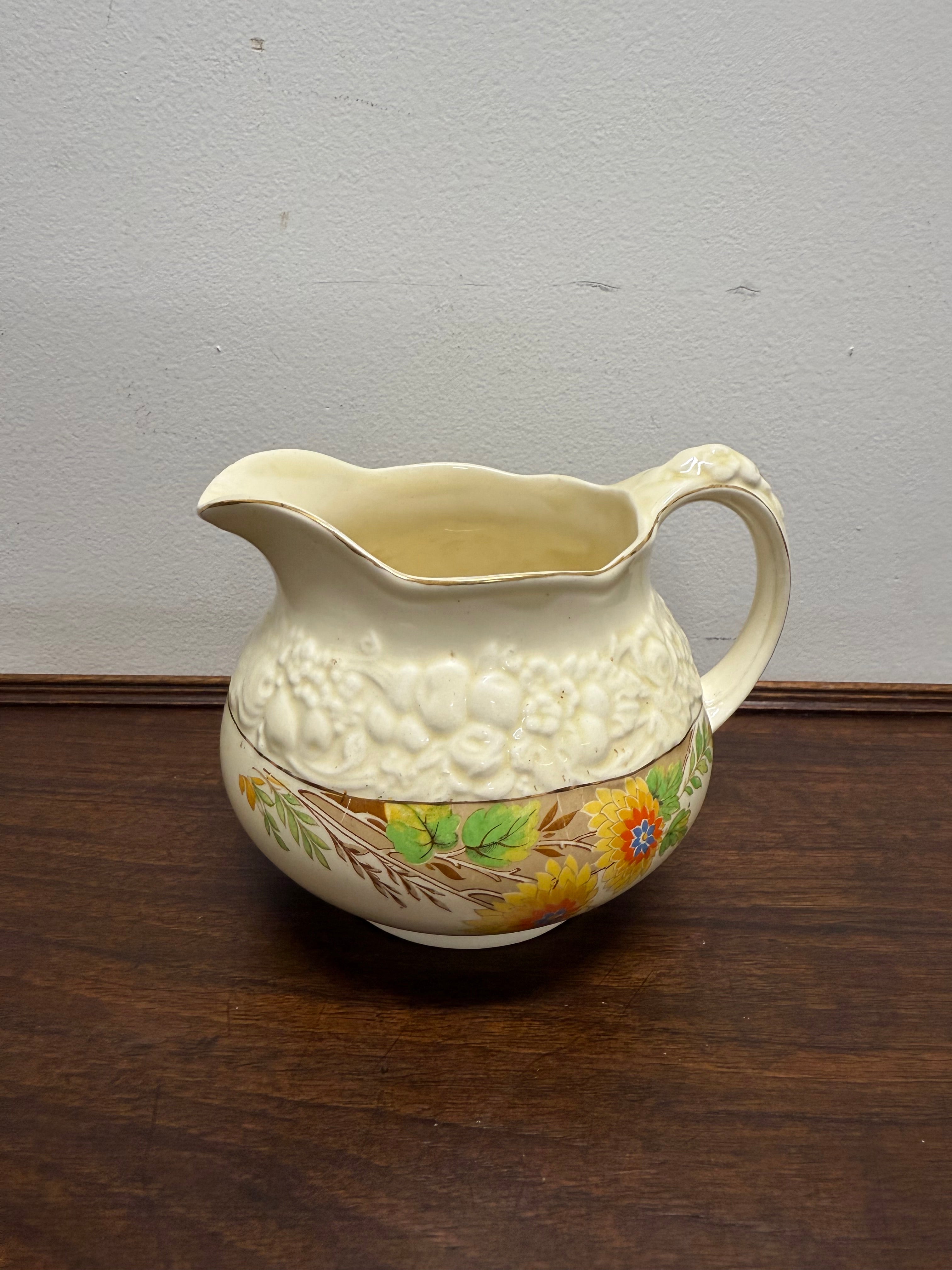 Vintage Crown Ducal Jug | Antique & Vintage | Moonee Ponds Antiques | Australia Wide Delivery