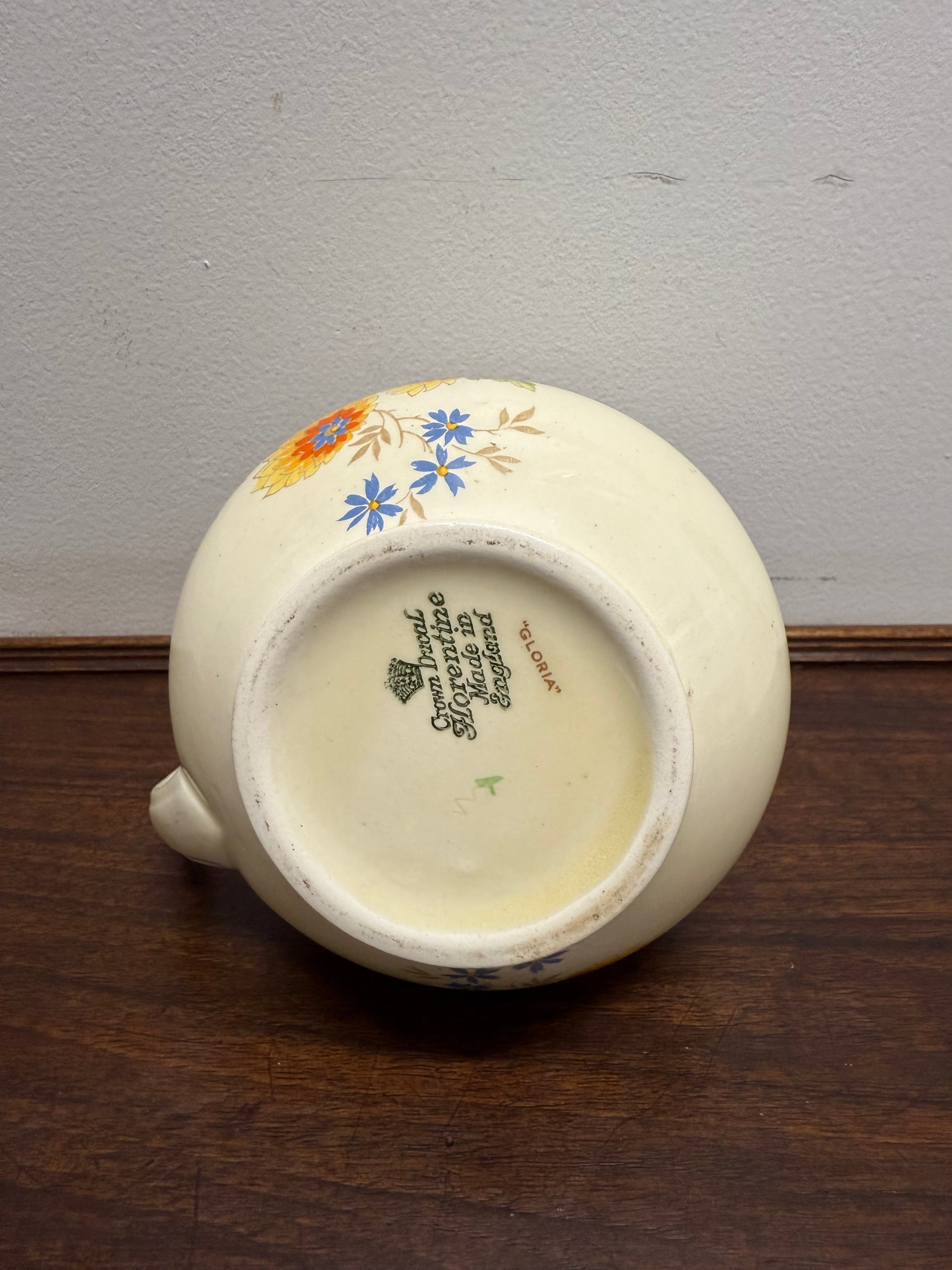 Vintage Crown Ducal Jug | Antique & Vintage | Moonee Ponds Antiques | Australia Wide Delivery