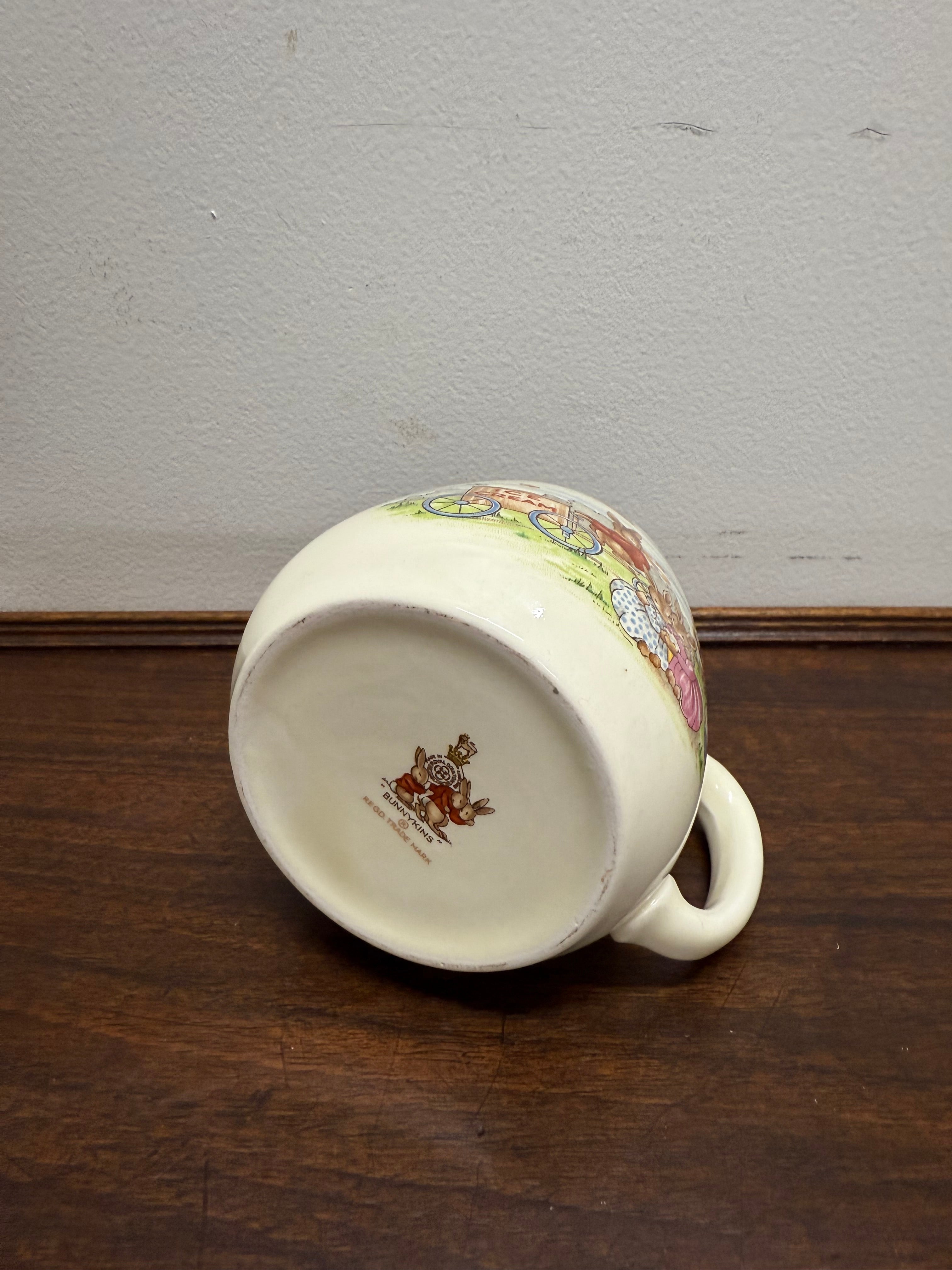 Royal Doulton Bunnykins "Ice Cream Seller" Mug | Antique & Vintage | Moonee Ponds Antiques | Australia Wide Delivery