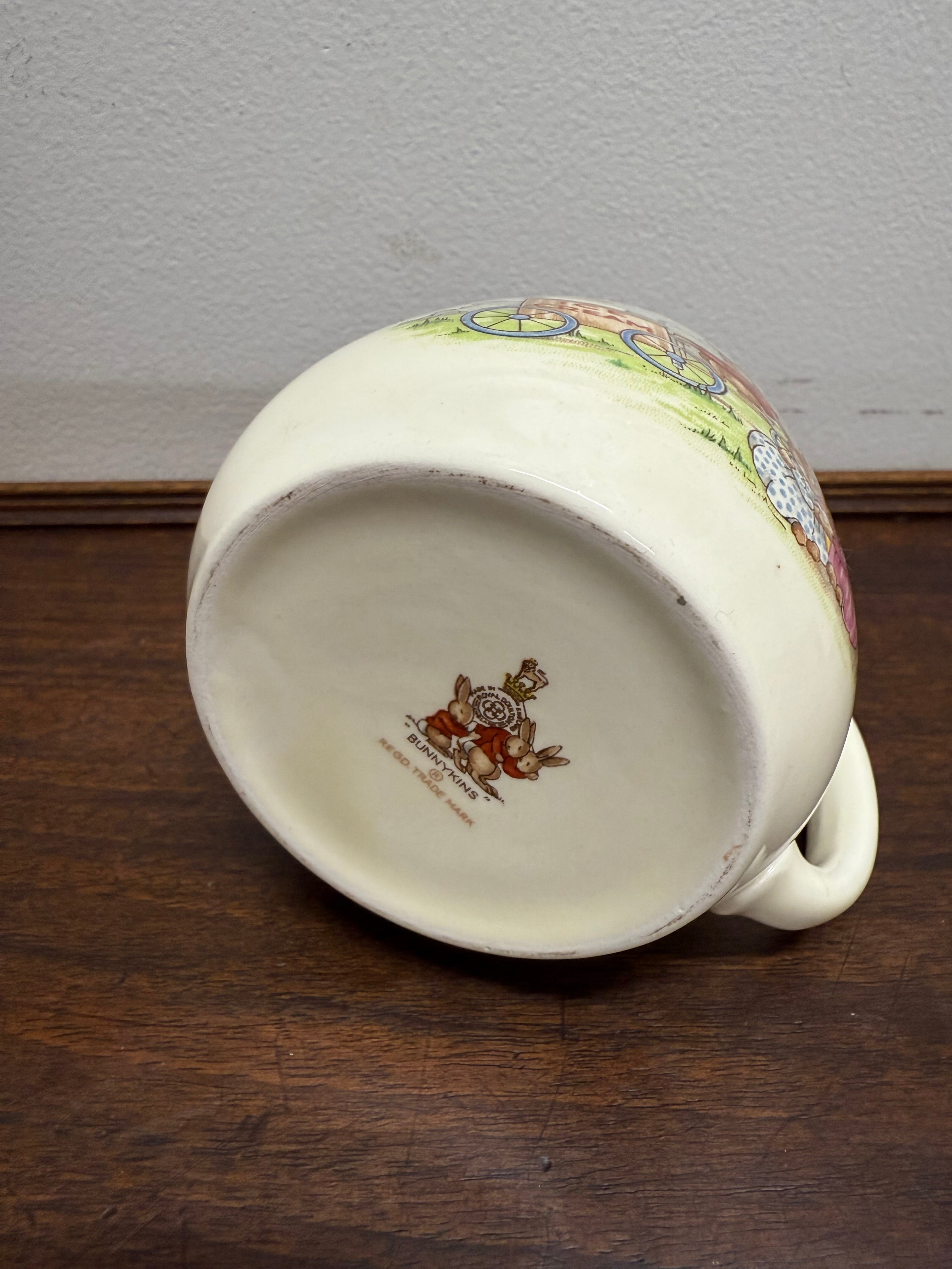 Royal Doulton Bunnykins "Ice Cream Seller" Mug | Antique & Vintage | Moonee Ponds Antiques | Australia Wide Delivery