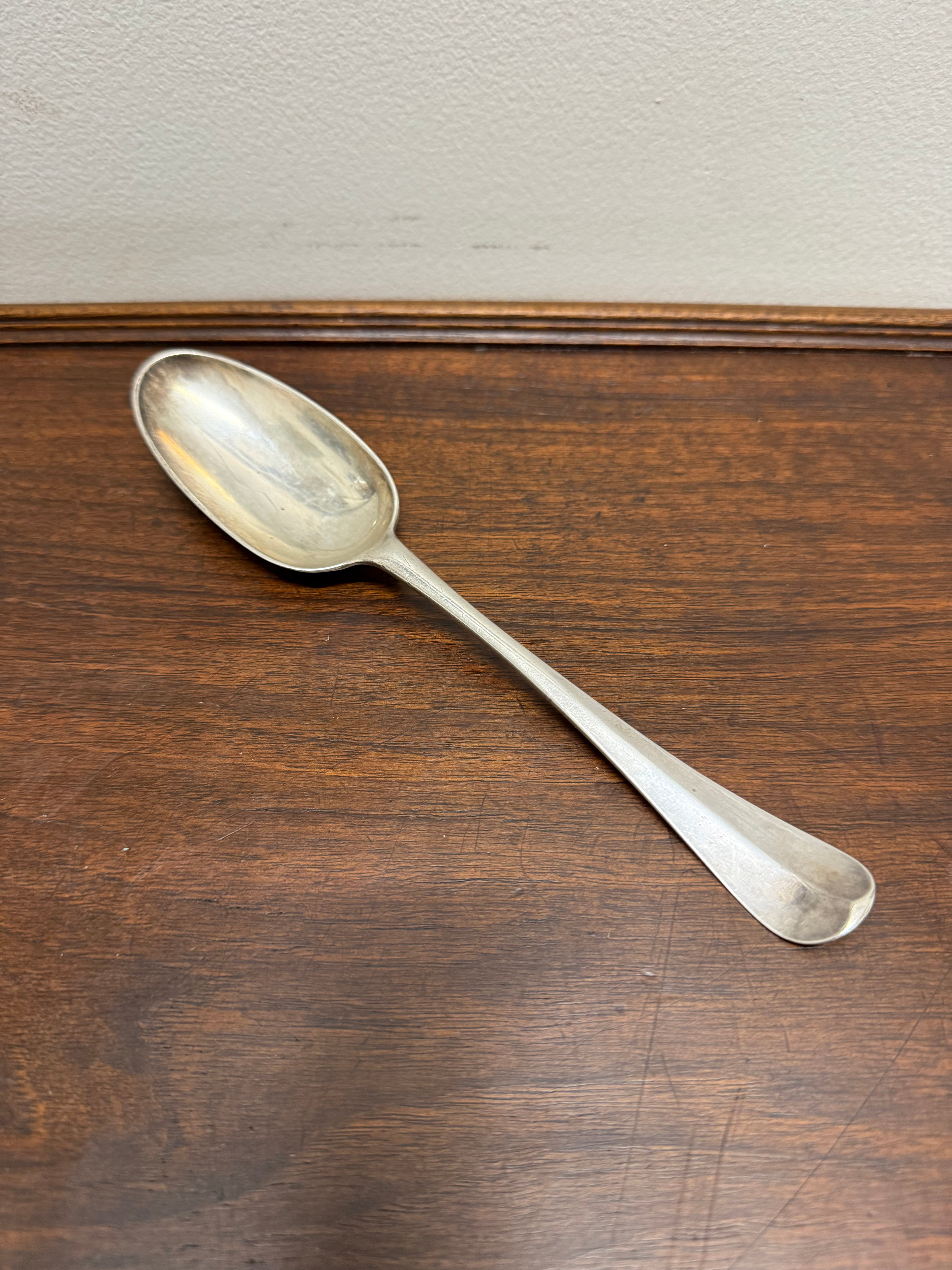 London Sterling Silver Rat Tail Serving Spoon Hallmarked for1622 | Antique & Vintage | Moonee Ponds Antiques | Australia Wide Delivery