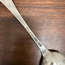 London Sterling Silver Rat Tail Serving Spoon Hallmarked for1622