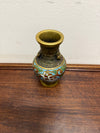 Chinese Champlevé & Cloisonne Enamel Brass Vase | Antique & Vintage | Moonee Ponds Antiques | Australia Wide Delivery