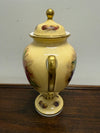 Aynsley Double Handled Lidded Orchard Gold Urn | Antique & Vintage | Moonee Ponds Antiques | Australia Wide Delivery