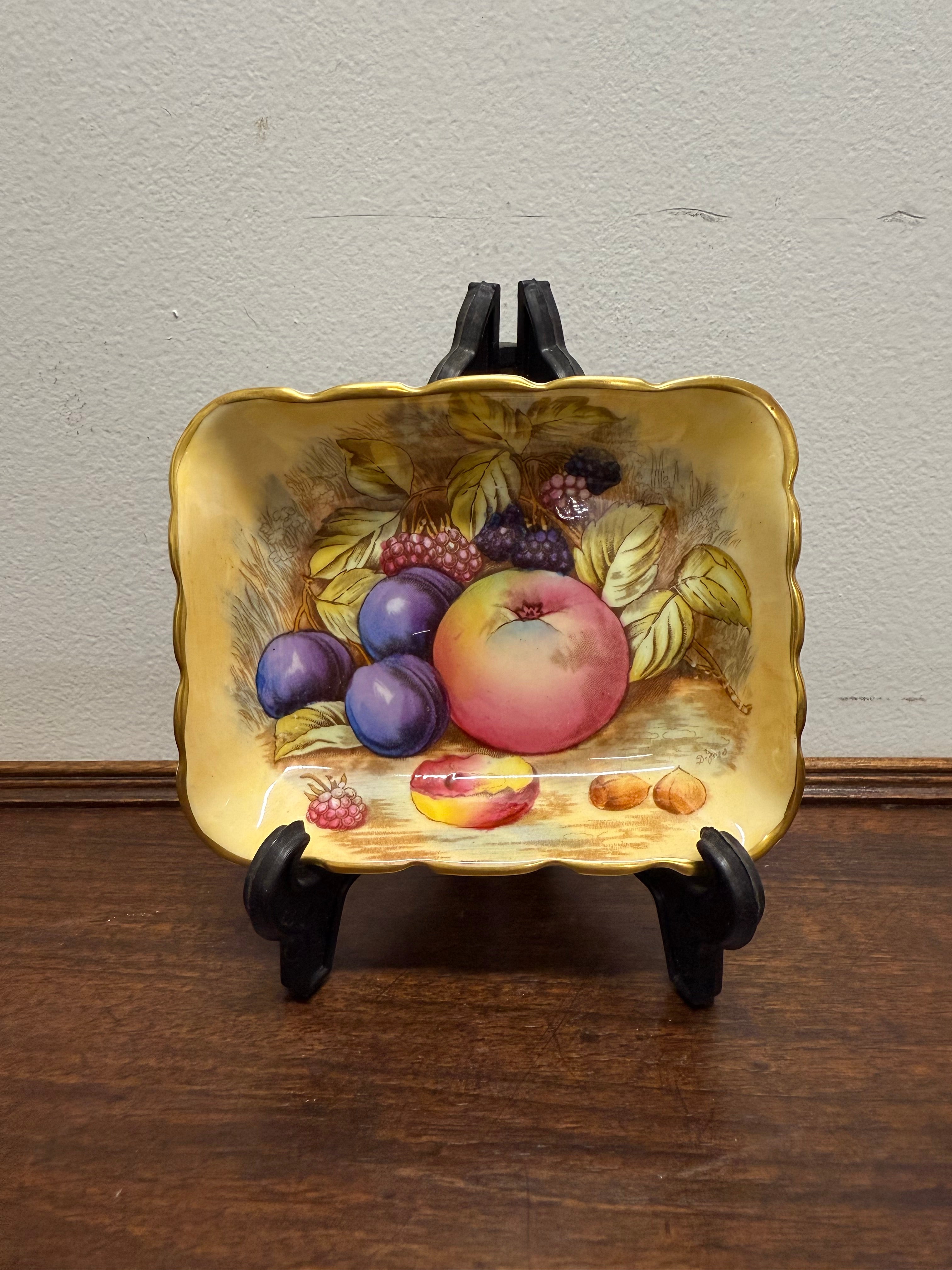 Vintage Aynsley Orchard Garden Dish