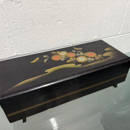 Vintage Japanese Lacquer Musical Jewellery Box