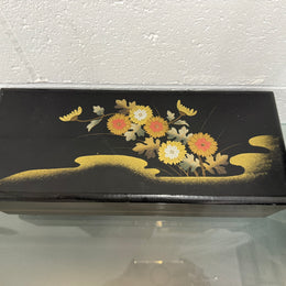 Vintage Japanese Lacquer Musical Jewellery Box