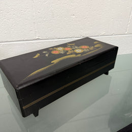 Vintage Japanese Lacquer Musical Jewellery Box