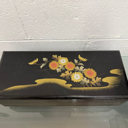 Vintage Japanese Lacquer Musical Jewellery Box