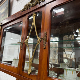 Stunning Belle Epoque French Marble Top Buffet/ Sideboard