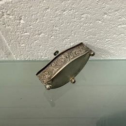Edwardian EPBM Silver Trinket Box Engraved "Here's Your"