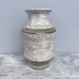 Vintage Elio Schiavon Hand Painted Vase