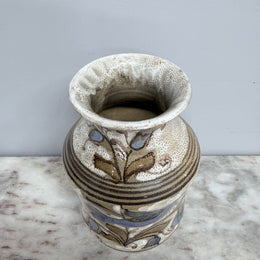 Vintage Elio Schiavon Hand Painted Vase