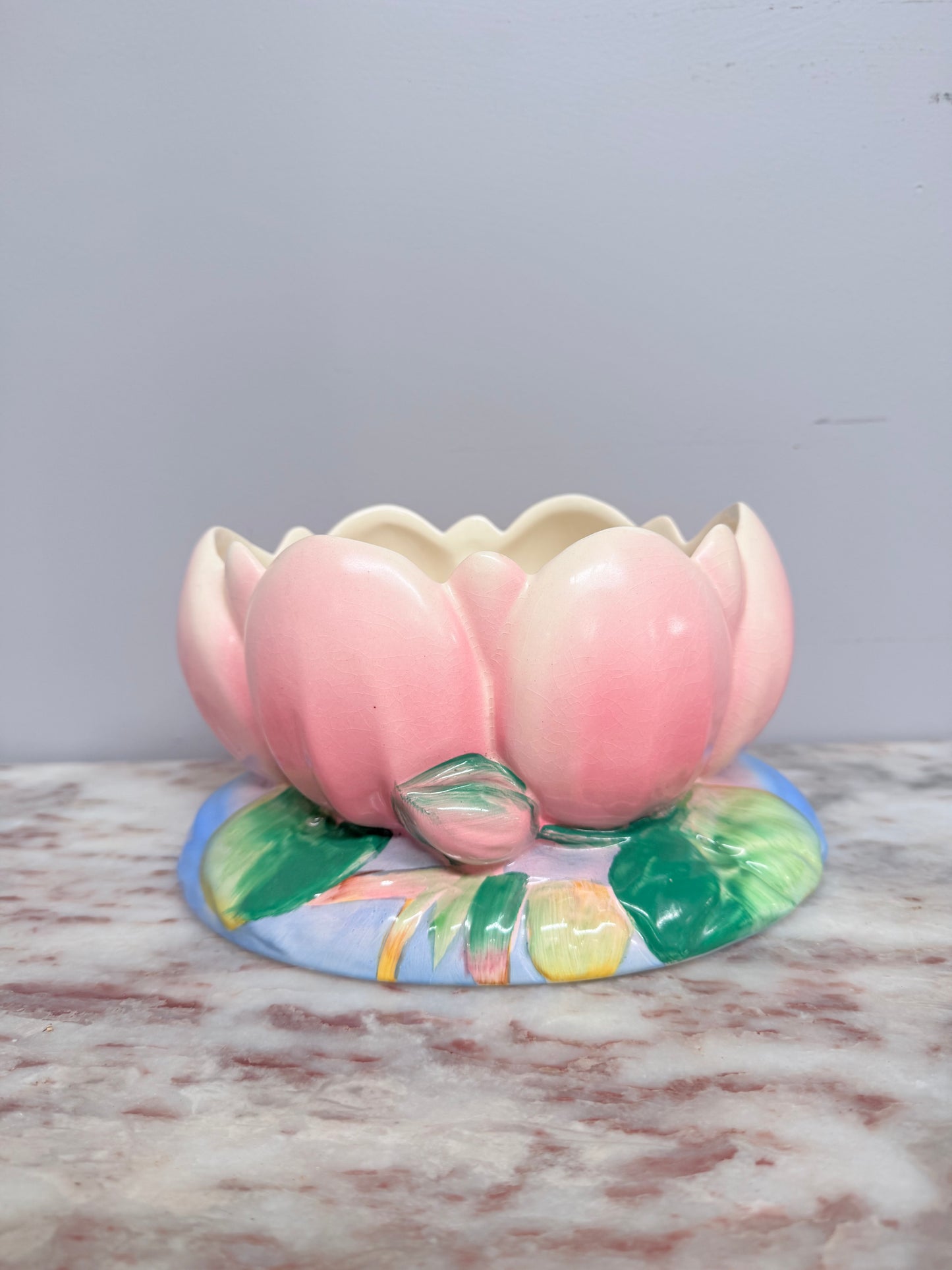 Vintage Clarice Cliff Water Lily Bowl