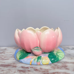 Vintage Clarice Cliff Water Lily Bowl