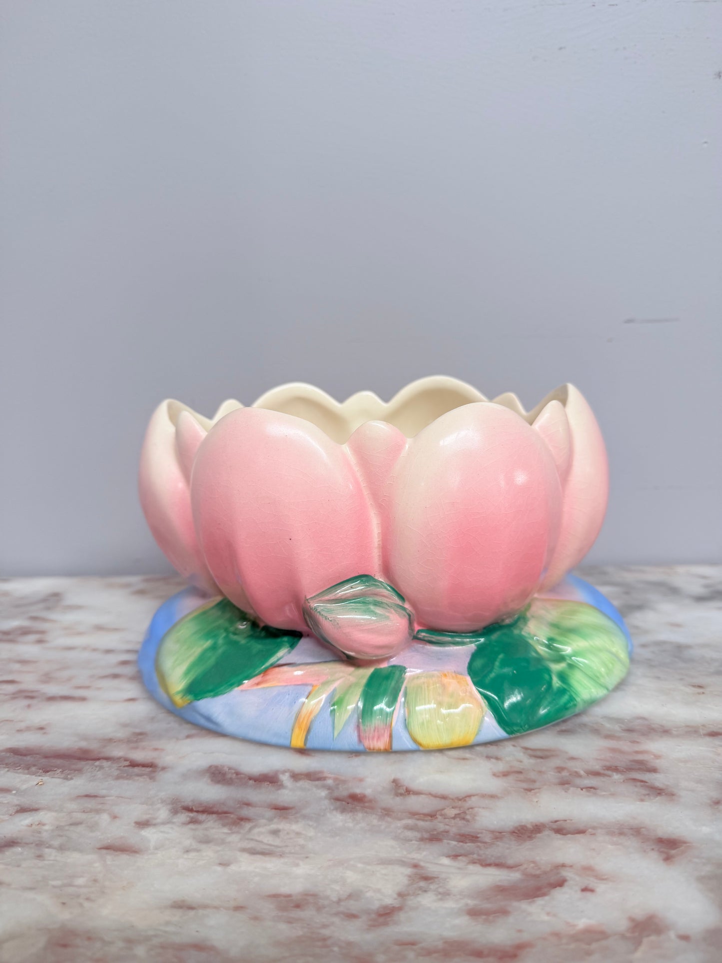Vintage Clarice Cliff Water Lily Bowl