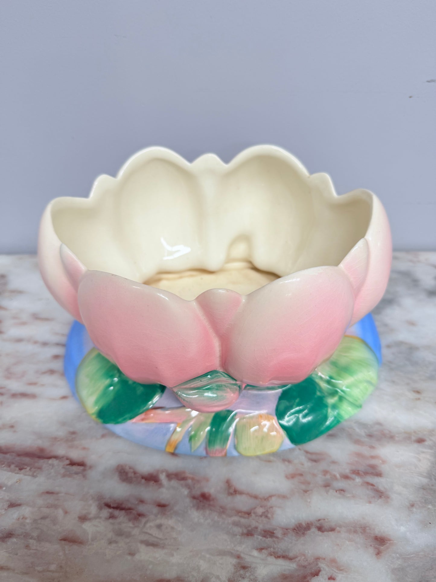 Vintage Clarice Cliff Water Lily Bowl